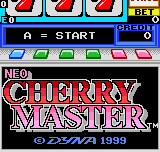 Neo Cherry Master Color - Real Casino Series Title Screen
